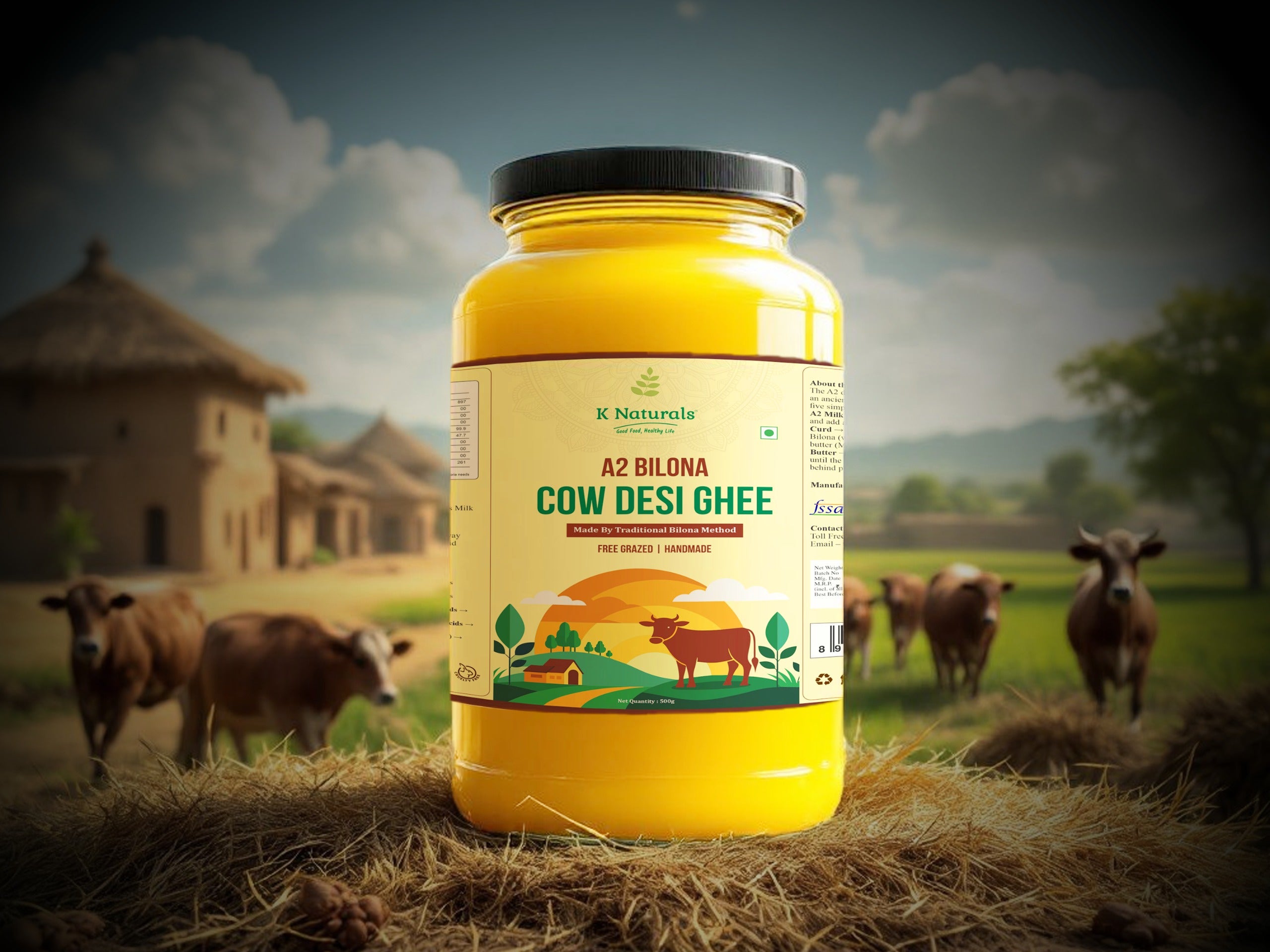 A2 Bilona Cow Ghee